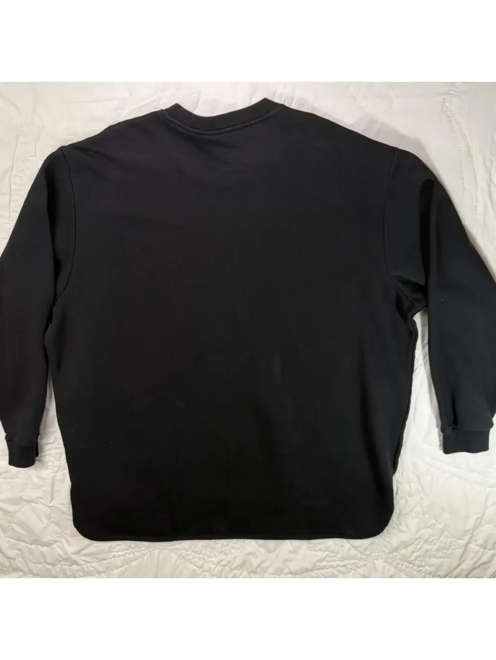 Adidas University of Kansas Jayhawks black crewneck sweatshirt 3XLT